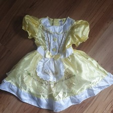 Goldilocks fancy dress, dressing up, kids 3-4