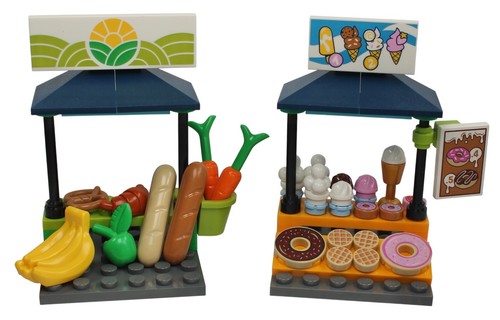 Market stall ice cream kiosk - cream,