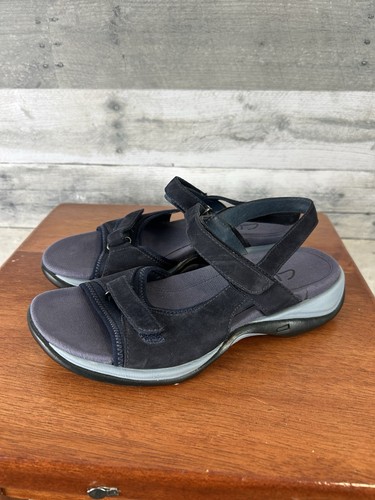 Clarks women sandals navy - women's,