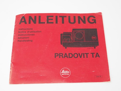 Leitz pradovit slide - ta,