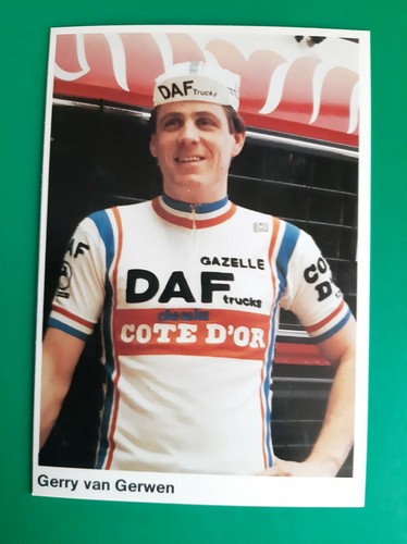 Cycling card gerry - cycling,