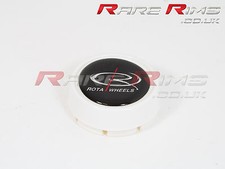 Rota alloys Centre Cap WHITE