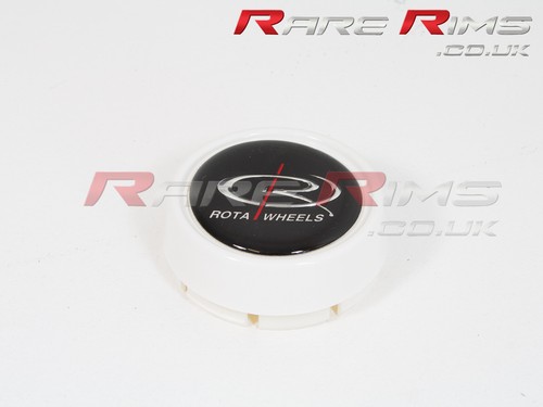 Rota alloys centre cap white - alloys,