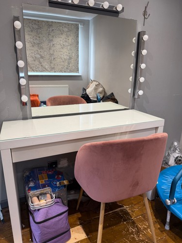 Ikea white beauty table with - white,