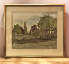 Signed Watercolour Bedale