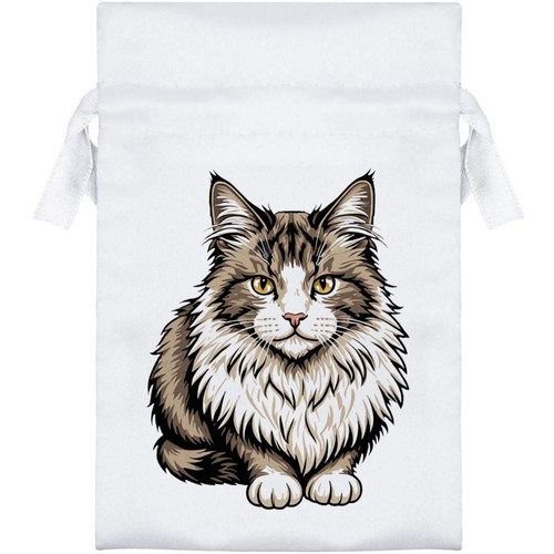 Norwegian forest cat - forest, satin