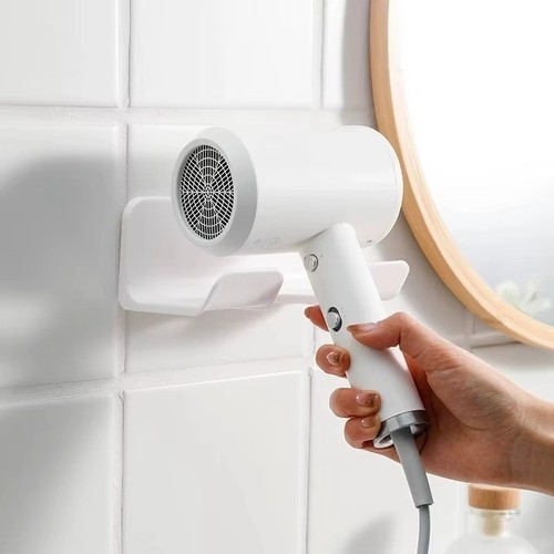 Wall mounted hair dryer holder - mounted,