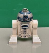 LEGO R2-D2 with Flat Silver Head Minifigure with Red Dots From Sandcrawler