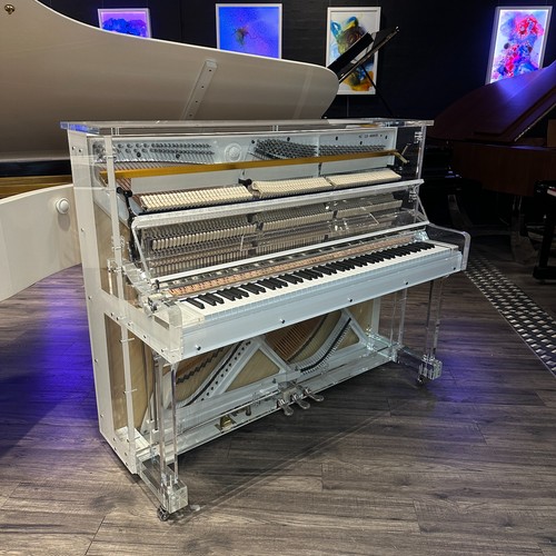 New transparent upright - upright, piano