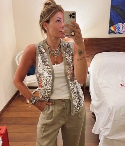 Zara sequin waistcoat - zara, zw