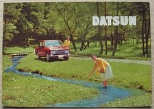 DATSUN BLUEBIRD Car Sales Brochure 1960s #PE606-410120