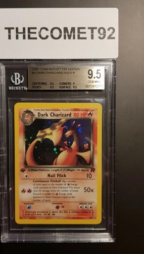 Gem mint beckett 1st - gem-mint,
