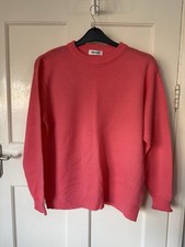 Ladies Pink Damart Round Neck