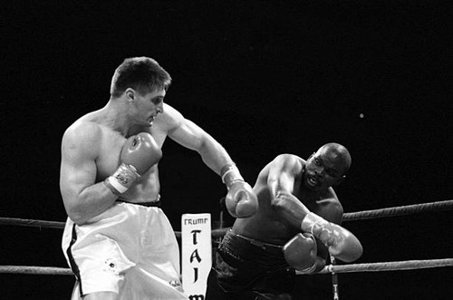 Large old boxing photo - large,