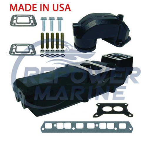 Exhaust manifold elbow set - exhaust,