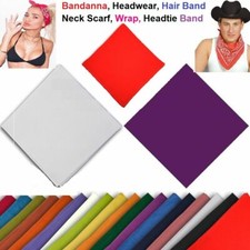 PLAIN BANDANNA 100% Cotton Cow