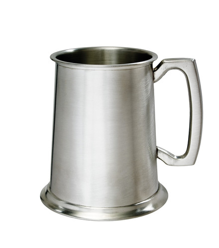 Standard satin one pint - one, pewter