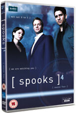 Spooks: The Complete Season 4 DVD (2011) Rupert Penry-Jones cert 15 5 discs