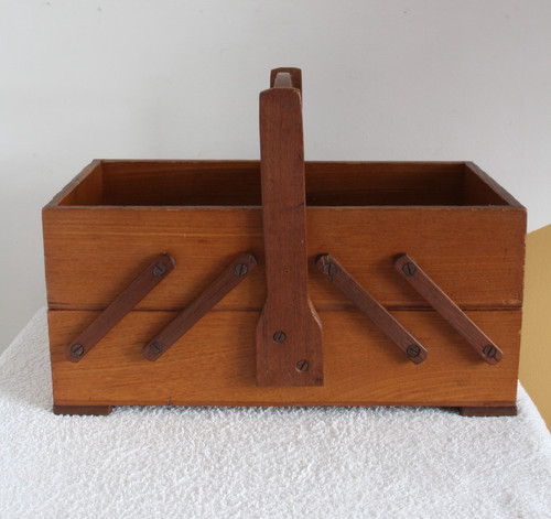 Vintage wood cantilever