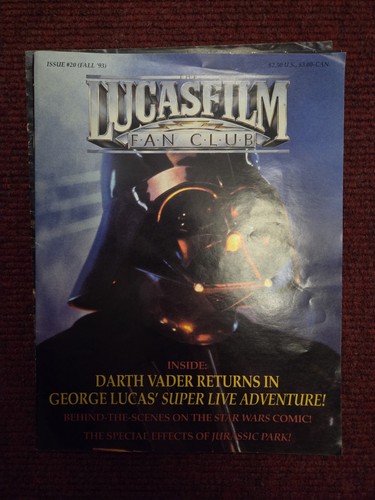 Lucasfilm fan club magazine - fan,