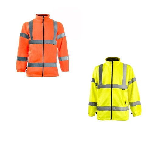 Men vis fleece jacket - hi, high