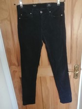 AG Adriano Goldschmied The Prima Corduroy Cigarette Leg Jeans Size 27R