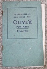 Rare Original Vintage Oliver
