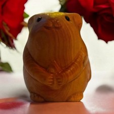 Cute Hand Made Wooden Mouse
