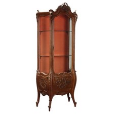 Antique Showcase Rococo Style
