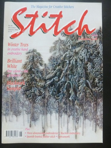 Stitch with the - stitch,