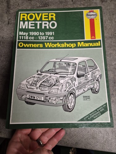 Rover metro 1990 - metro, 1991