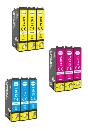 Col each ink cartridge - 3,