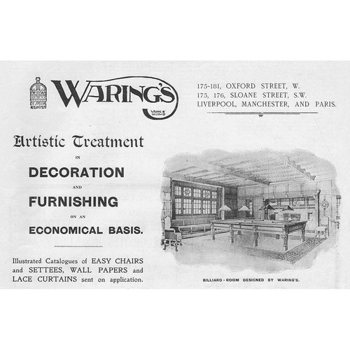 Waring home furnishers - waring's,