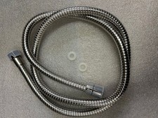 Swirl Shower Bathroom Tap Mixer Hose Chrome  10MM X 1.5M