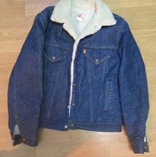 vintage Levi Fur Lined Jacket