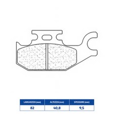 Sintered Brake Pads 500