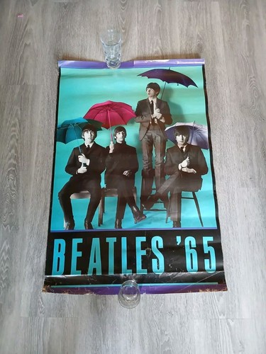 The beatles 1965 music poster - beatles, 1965'