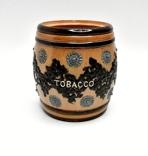 Vintage tobacco jar doulton - vintage,