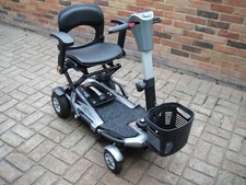 TGA Minimo Autofold 4 Wheel Mobility Scooter with Hoist and Accessories