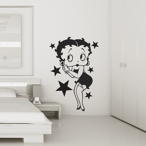 Betty boop wall - wall, sticker