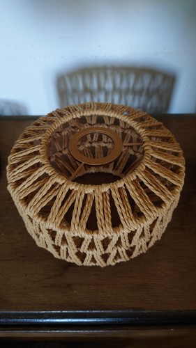 Rattan lamp shade - rattan,