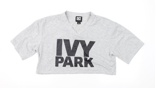 Ivy park womens grey cropped - ivy,