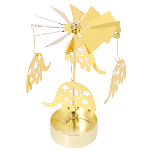 Rotating candle holder - candle,