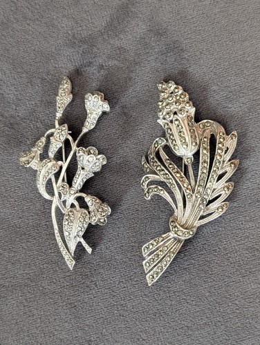 Vintage marcasite - x,