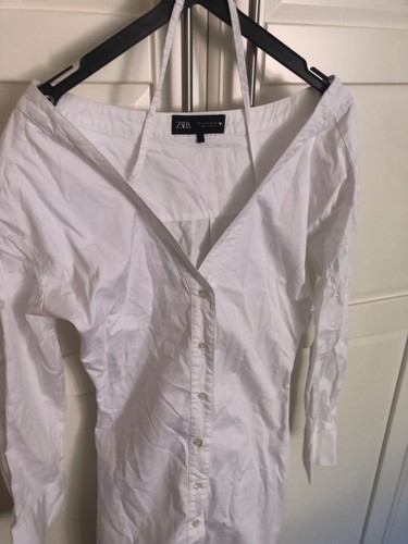 Zara womens white - zara, shirt