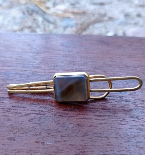 Vintage gold plated - vintage, tie