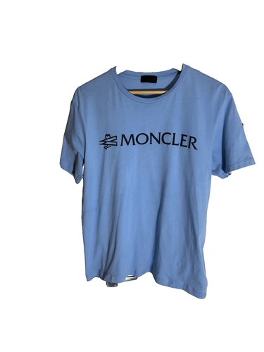 Moncler shirt mens blue - t,