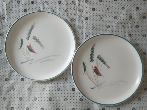 Denby green wheat side - denby,