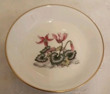 Royal Worcester 4" Bone China Trinket Dish – Vintage Floral Pin Dish