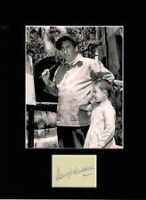 TONY HANCOCK THE LAD HIMSELF HANCOCKS HALF HOUR SIGNED AUTOGRAPH DISPLAY